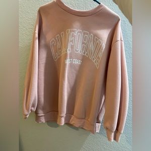 Vintage Pink California Sweatshirt